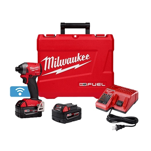 Picture of Milwaukee Electric Tool 2857-22 M18 Fuel 1/4 Impact Kit W/One Key